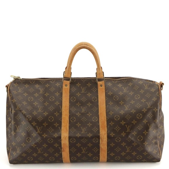 Louis Vuitton Keepall 55 Bandoulière in Monogram Canvas and Vachetta Leather - Picture 2 of 11
